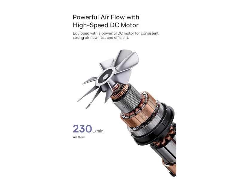 Електричний насос BASEUS PocketGo Portable Air Pump (C11157700221-00) - фото 12