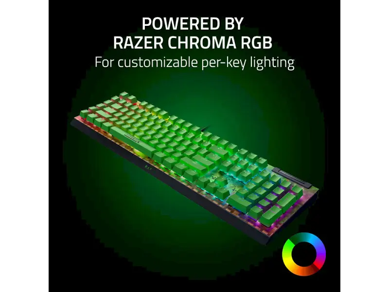 клавіатура Razer BlackWidow V4 X Minecraft Edition (RZ03-04704100-R3M1) - фото 6