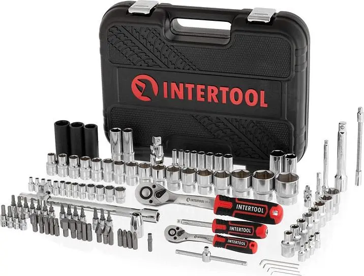 Набір інструментів Intertool ET-8111 111шт [85173] - фото 6