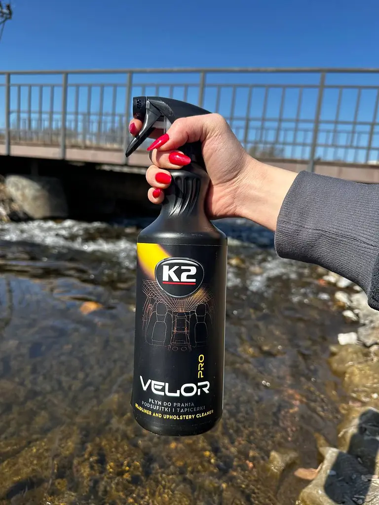Засіб для очищення тканинної оббивки та килимів K2 Velor PRO 1 л - фото 3