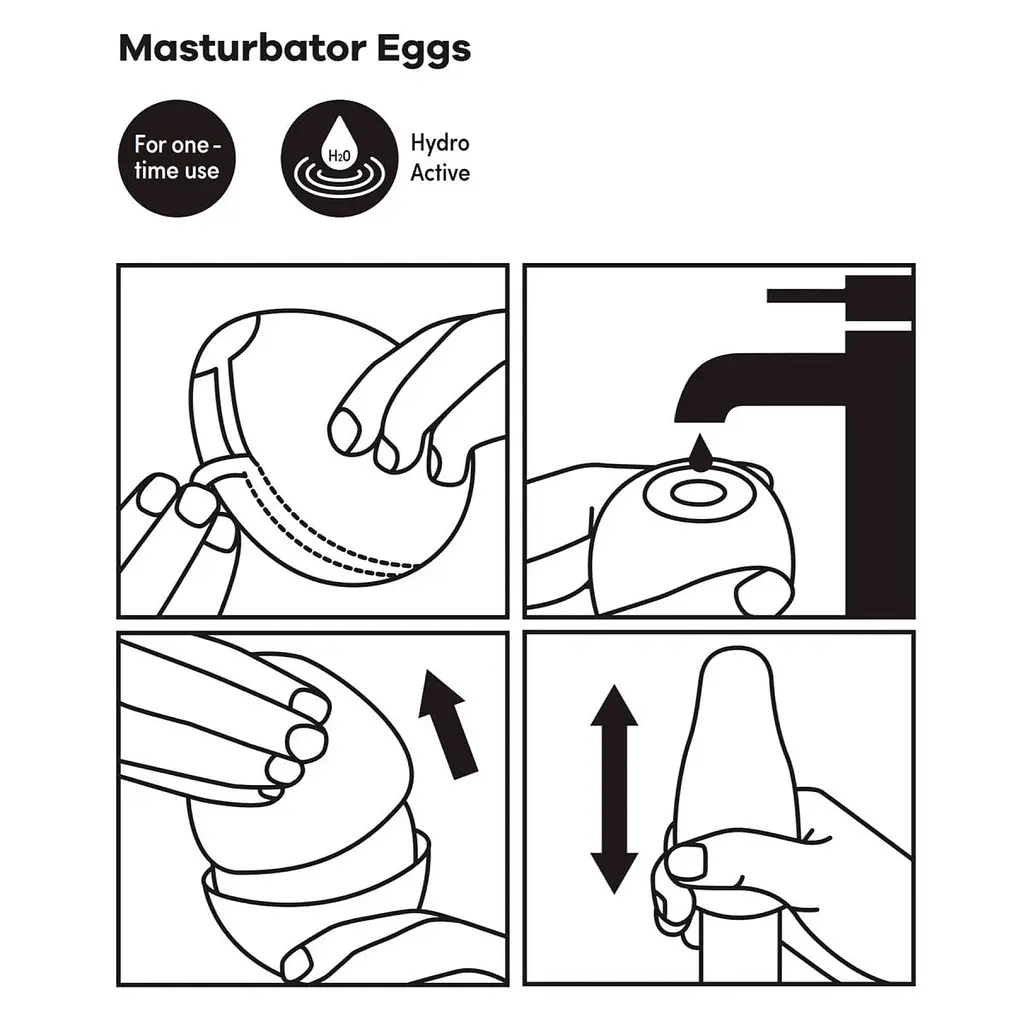 Мастурбатор-яйце Satisfyer Masturbator Egg Bubble [SO5521] [96190] - фото 4