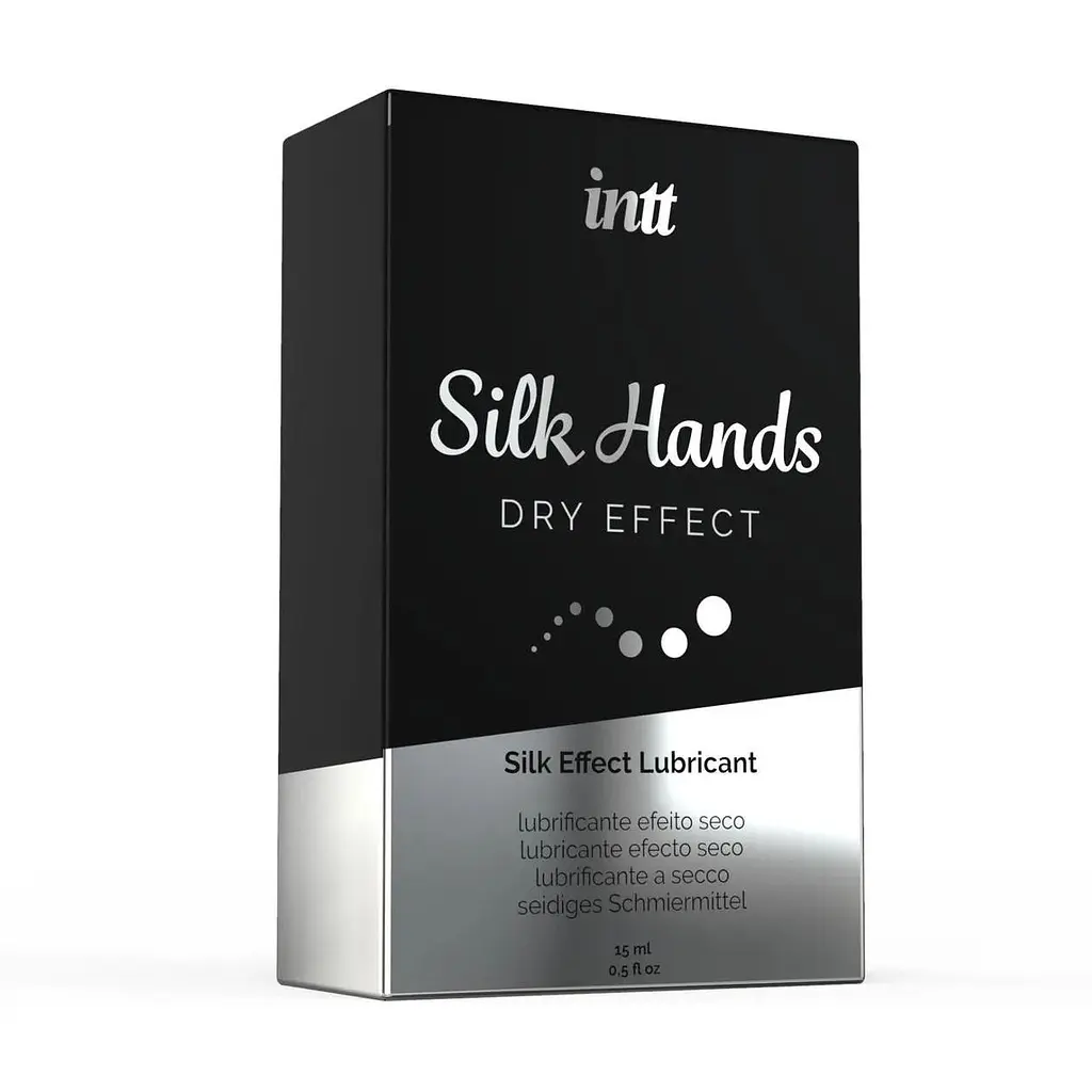 Ульта-густа силіконова змазка Intt Silk Hands з матовим ефектом 15 мл - фото 3