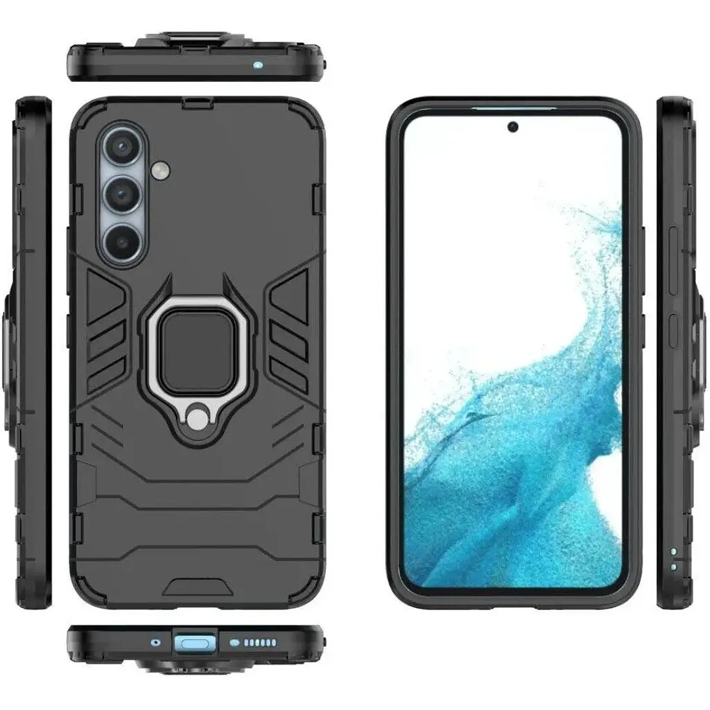 Чохол бампер Primolux Ring Armor для телефона Samsung Galaxy A54 5G (SMA546) Black - фото 2