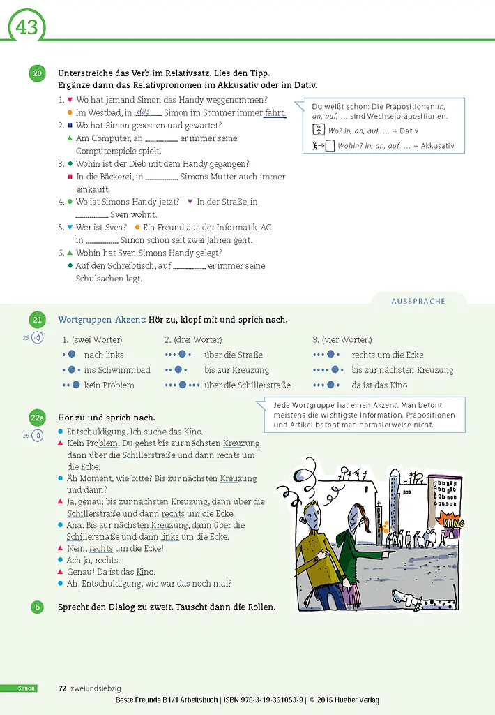 Beste Freunde B1. Paket Arbeitsbuch B1/1 und B1/2 - фото 9
