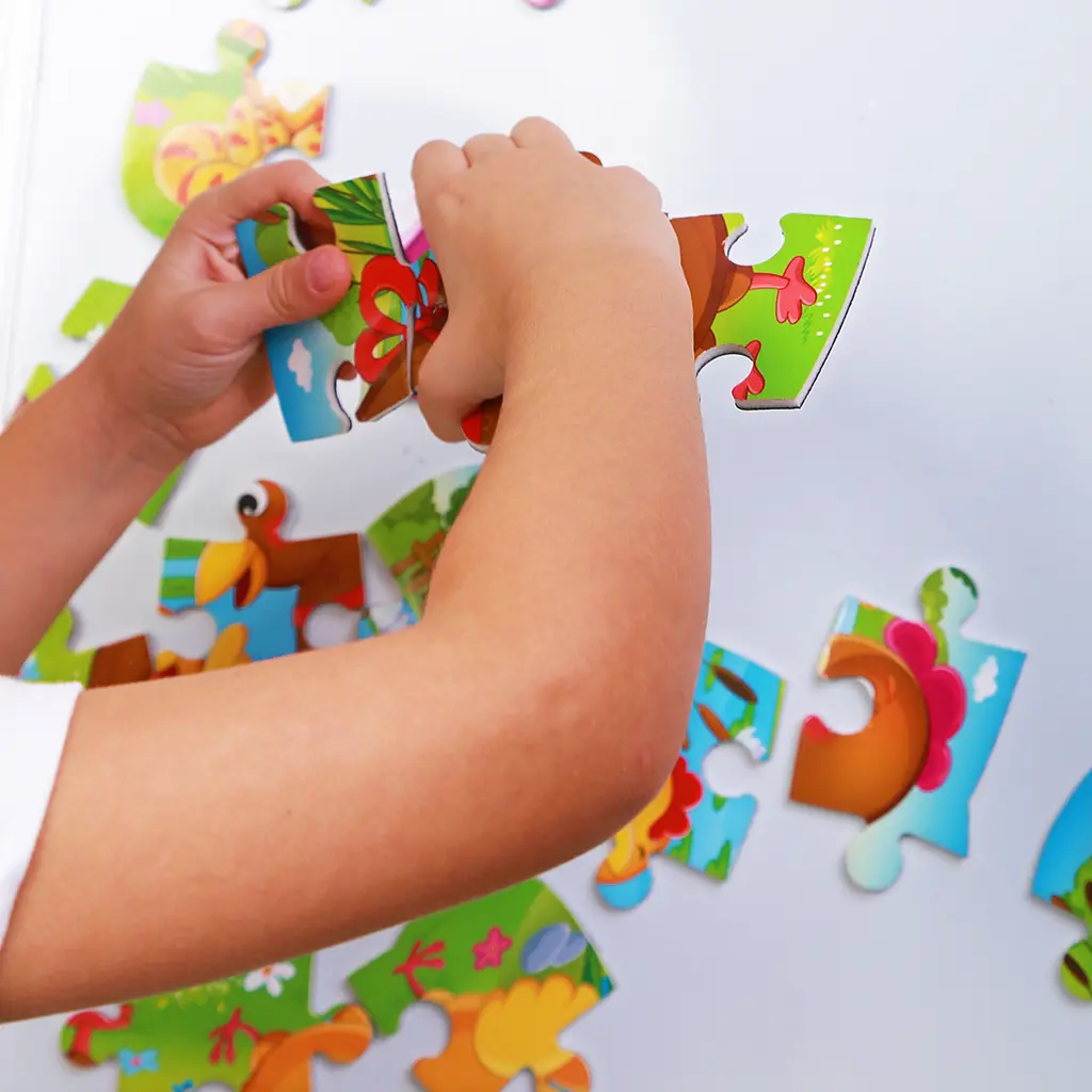 Пазли на магніті Vladi Toys Мої перші ігри Курочка та курча А5 12 елементів (VT3205-78) - фото 4
