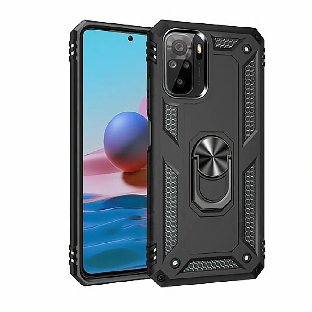 Чохол до мобільного телефона BeCover Military Xiaomi Redmi Note 10 / Note 10s Black (706062) - фото 2