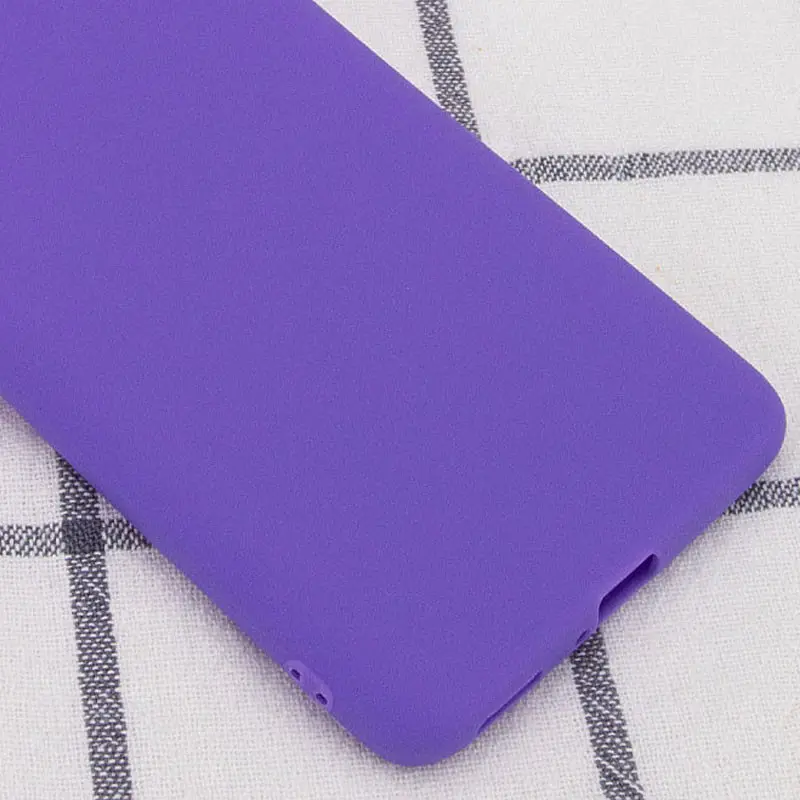 Силиконовый чехол Candy для Oppo A54 4G / A16 4G / A16s Бузковий - фото 3
