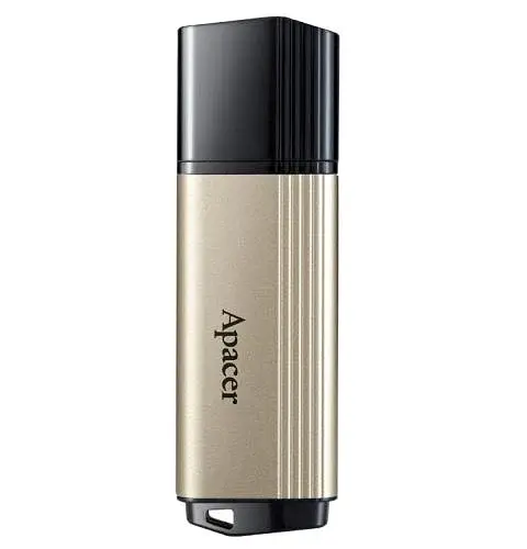 Флеш накопичувач USB 128Gb Apacer AH353, Champagne Gold, USB 3.2 Gen 1 (AP128GAH353C-1) - фото 2