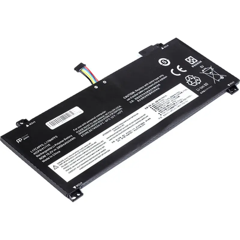Акумулятор до ноутбука PowerPlant LENOVO IdeaPad S530 (L17C4PF0) 15.2V 2900mAh (NB481200) - фото 2