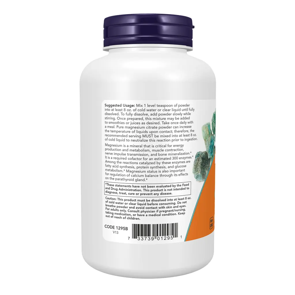 Вітаміни Magnesium Citrate Powder - 8 oz - фото 3