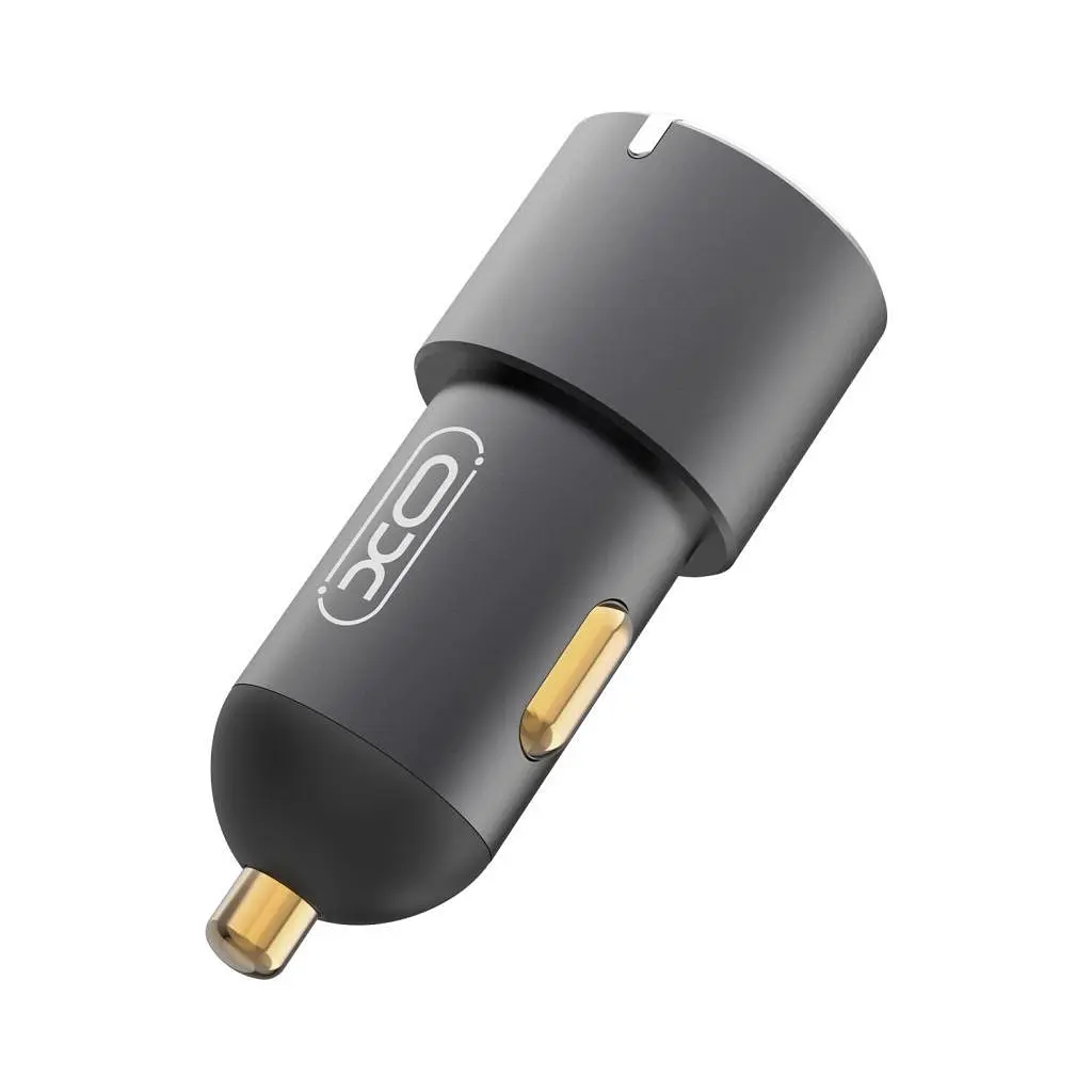 Зарядний пристрій XO CC45 1xUSB QC 3.0 + 2xUSB-C PD (60 Вт) чорний (XO-CC45-BK) - фото 4