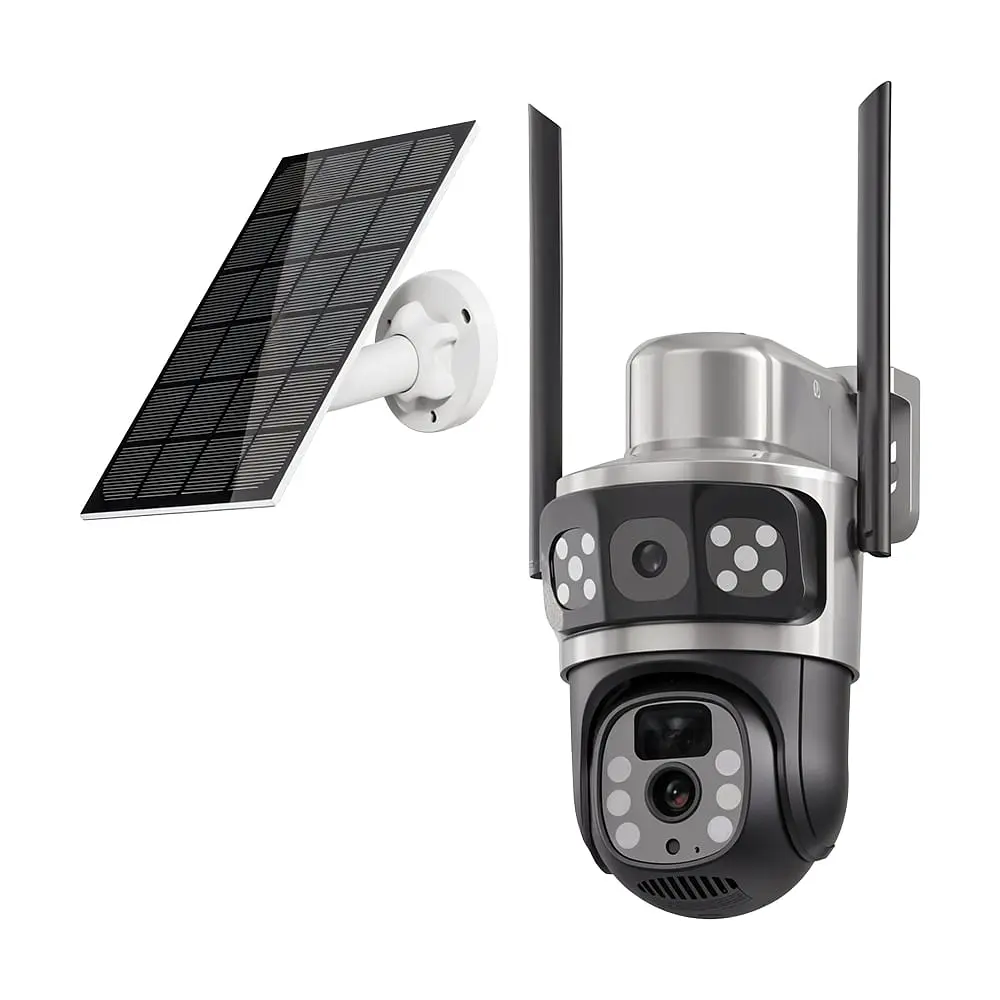 IP PTZ-відеокамера автономна з WiFi та сонячною панеллю 3Mp+3Mp Light Vision VLC-9430WIA/2C3S (Solar) f=4mm, на акумуляторних батареях (75-00292) - фото 3