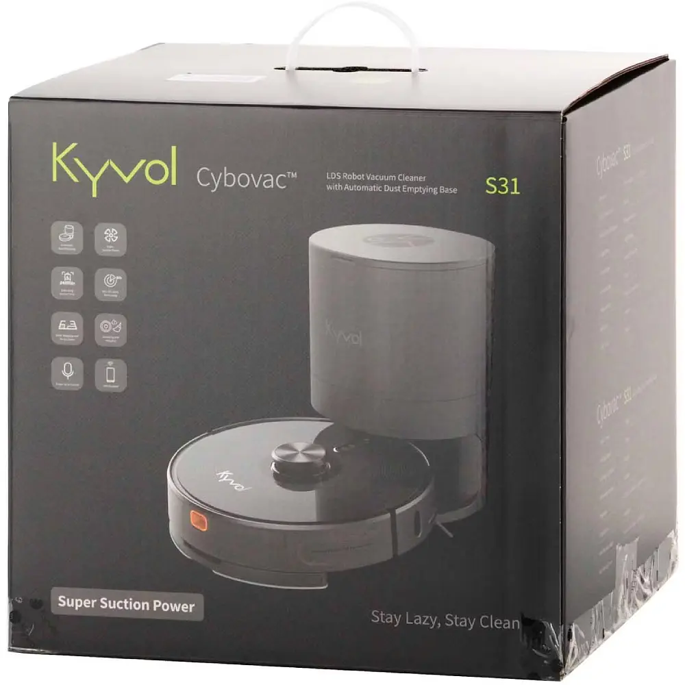 Робот-пылесос Kyvol Cybovac S31 Lidar 110 мл+500 мл 5200 мА 3000 па Google Assistant Amazon Alexa - фото 5