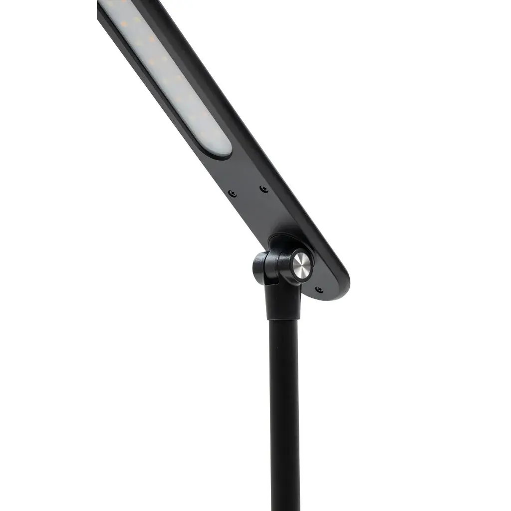 Настільна лампа ColorWay 4W з вбудованим акумулятором 1800 mAh USB in/out 5V*1A, black (CW-DL02B-B) - фото 8
