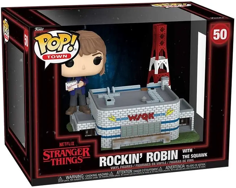 Фигурка Funko Pop Фанко Поп Stranger Things Rockin' Robin Очень странные дела Робин и радиостанция 25 см FP ST R 50 - фото 3