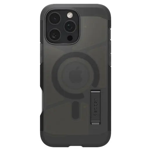 Протиударний чохол Spigen Tough Armor AI MagSafe Frost Black для iPhone 16 Pro Max (ACS08502) - фото 2