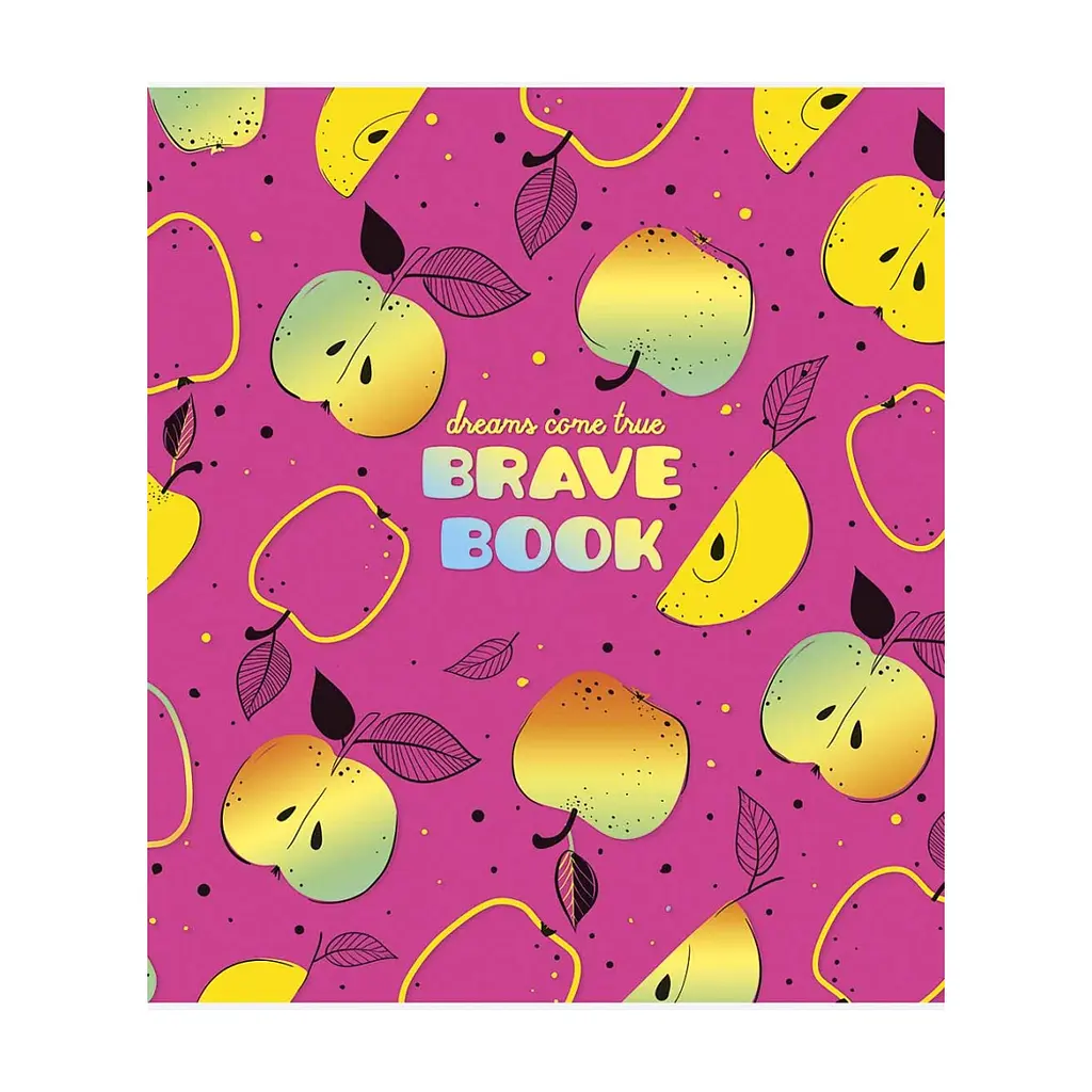Зошит Школярик Brave book 12 аркушів лінія (012-3022L), в асортименті - фото 5
