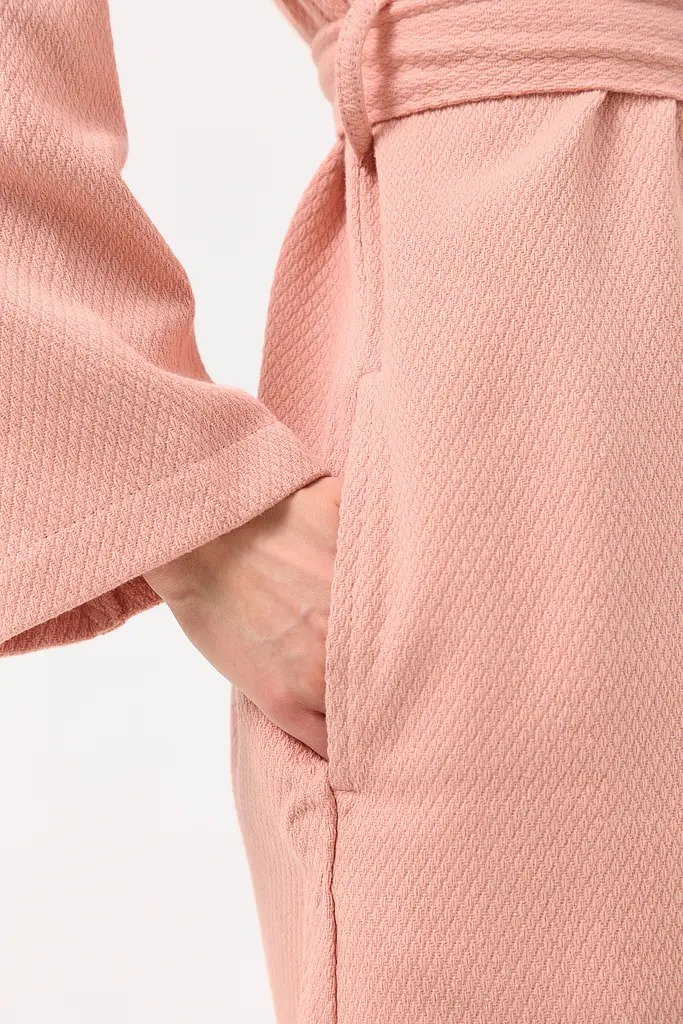 Халат-кимоно Lotus Home - Samma пудра L/XL - фото 5