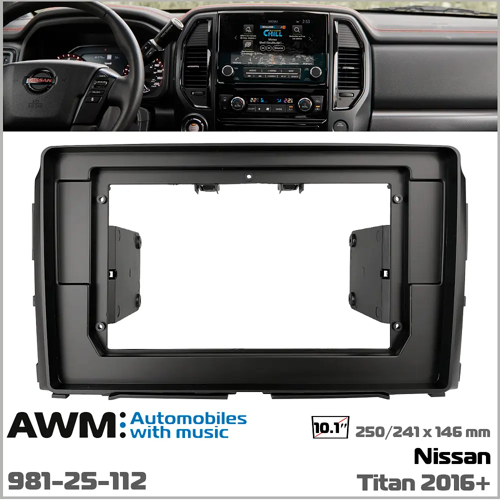 Переходная рамка Nissan Titan AWM 981-25-112 - фото 5