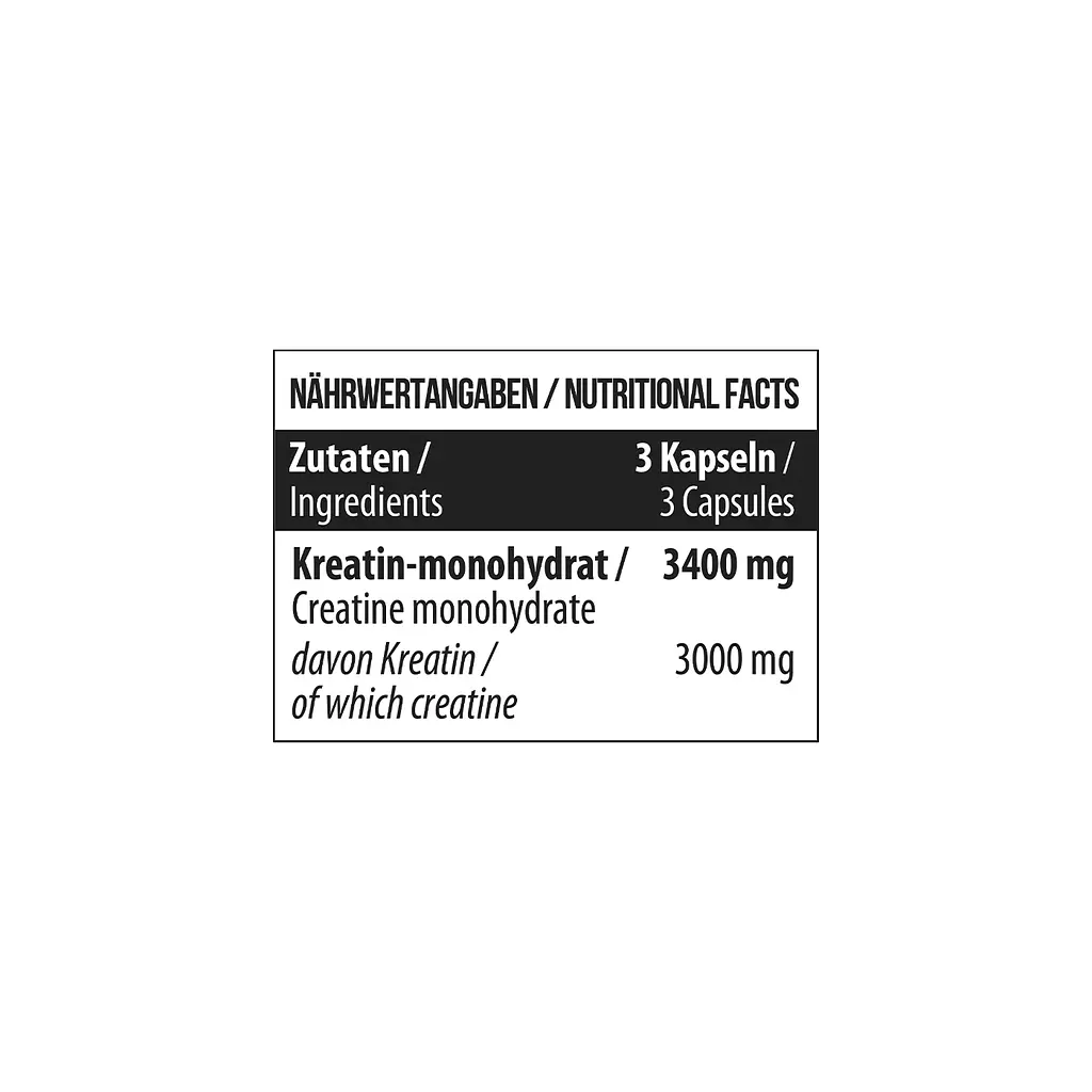 Креатин MST Nutrition Моногідрат в капсулах 3400 мг - 90 капсул - фото 4