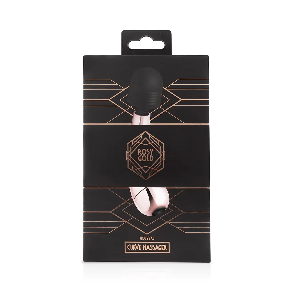 Мінівібромасажер Rosy Gold - Nouveau Mini Curve Massager - фото 5