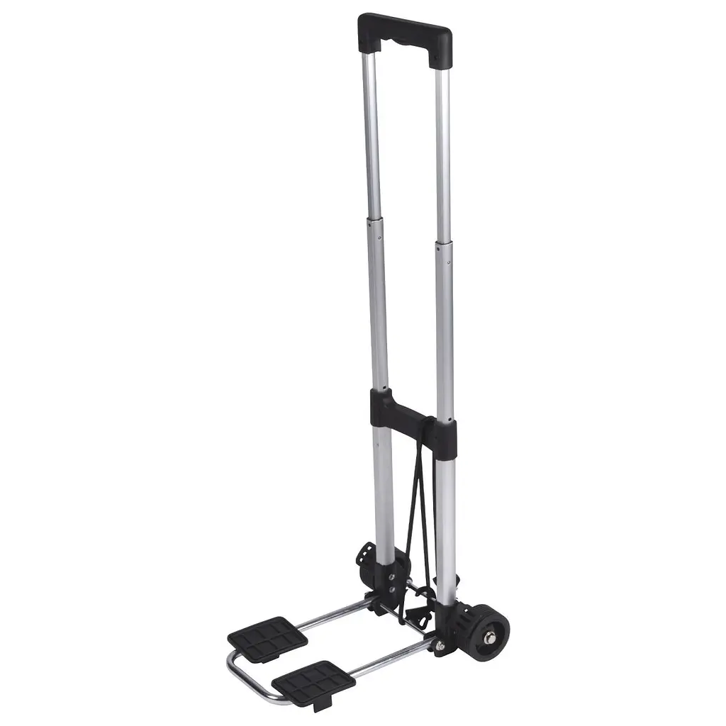 Візок господарський Bo-Camp Trolley Compact Foldable 25 kg Silver (5267288) - фото 7