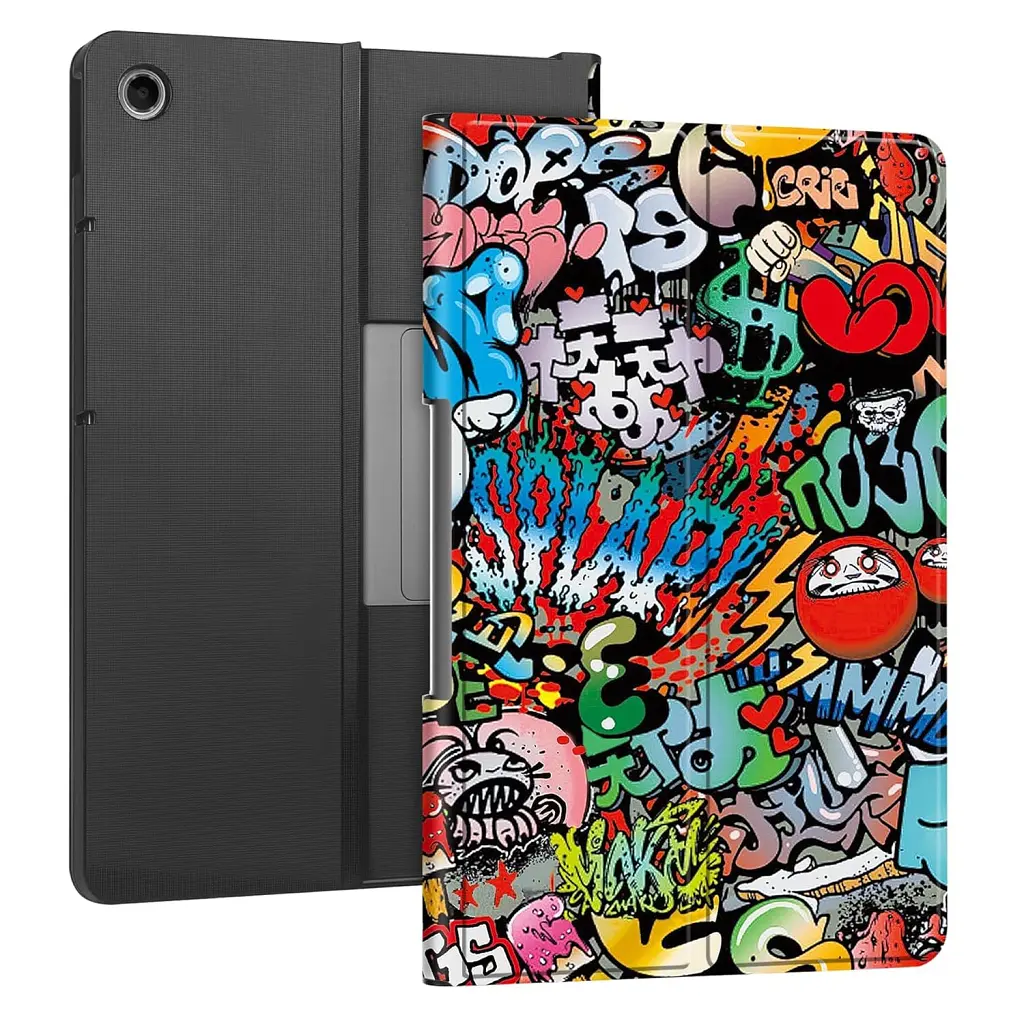 Чохол до планшета BeCover Smart Case Lenovo Tab Plus 11.5" Graffiti (711845) - фото 2