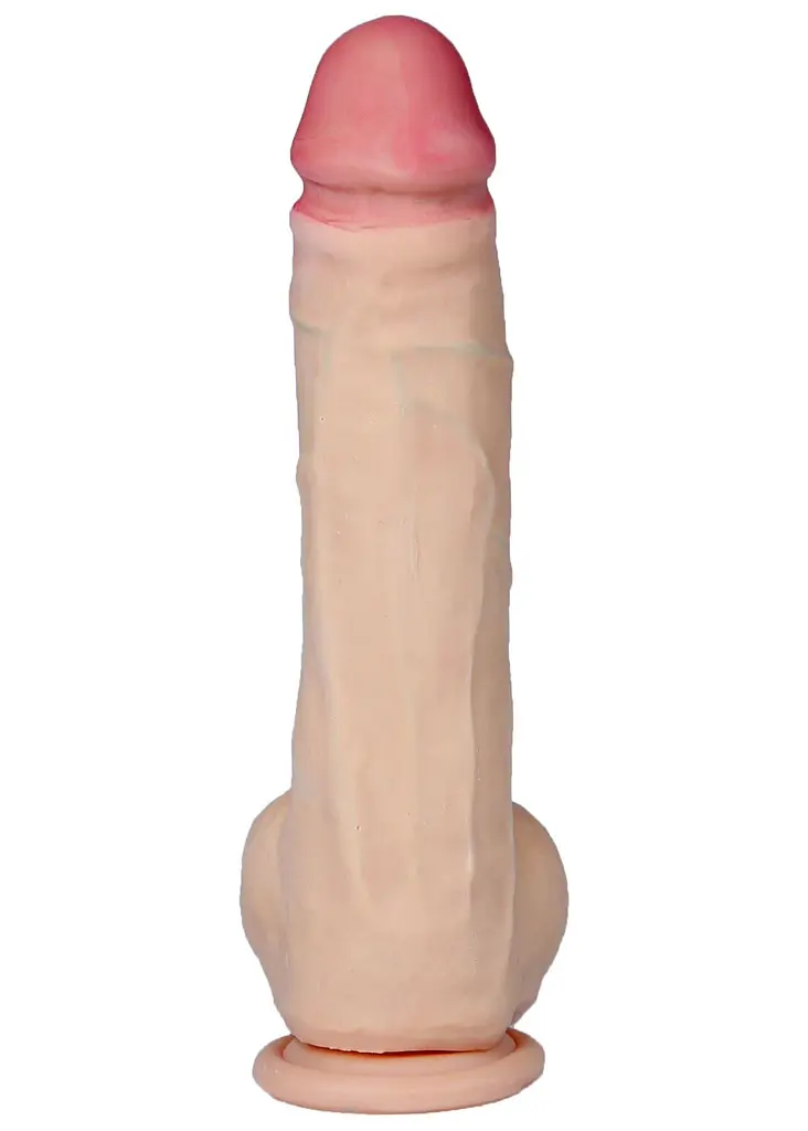 Фаломітатор B-Series Real Dionizos Loveclonex 9,5", 25.5 см (тілесний) - фото 6