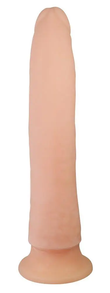 Фаллоимитатор Nature Skin Soft Dong 24 см телесный - фото 4