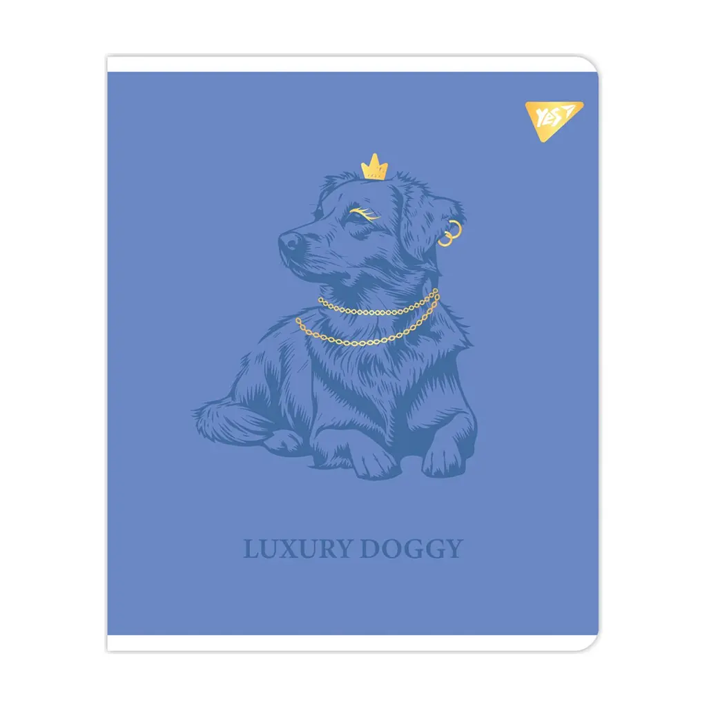 Зошит Yes Luxure doggy А5 48 аркушів клітинка (767549), в асортименті - фото 2