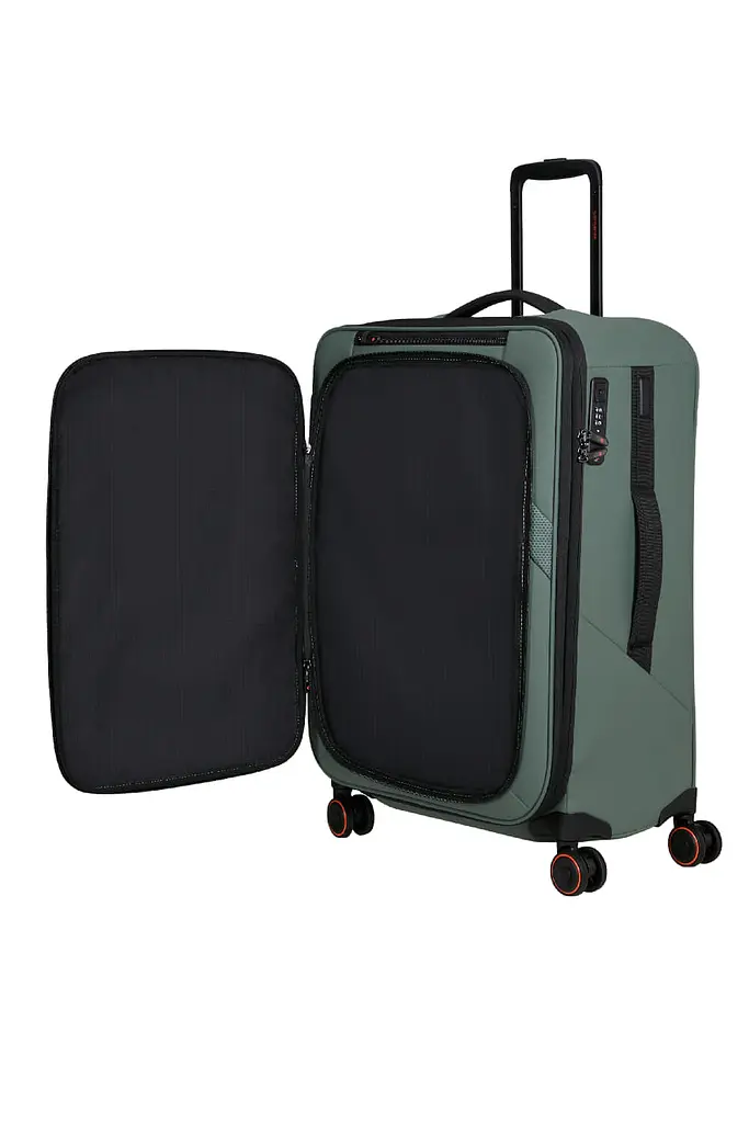 Валіза 67 См Samsonite GLAZED SAGE GREEN 67x44x30(33) KT9*04002 - фото 6