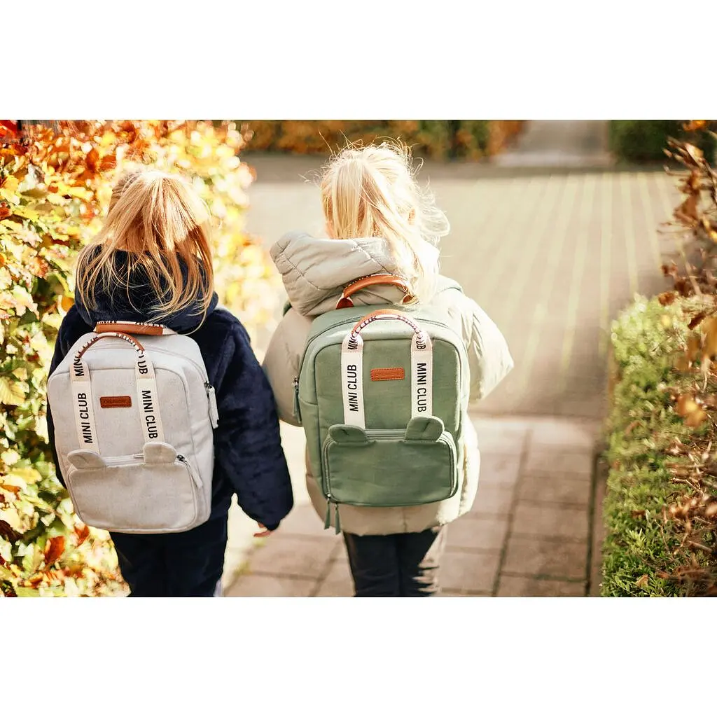 Рюкзак дитячий Childhome Mini Club canvas green (CWKIDSCGR) - фото 15