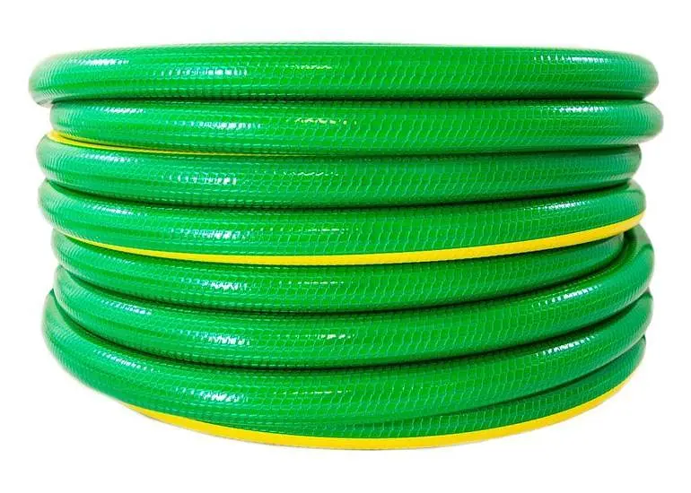 Шланг для полива Evci Plastik FLORIYA 4-слойный Ø 3/4" 20 м желто-зеленый 30412 - фото 2