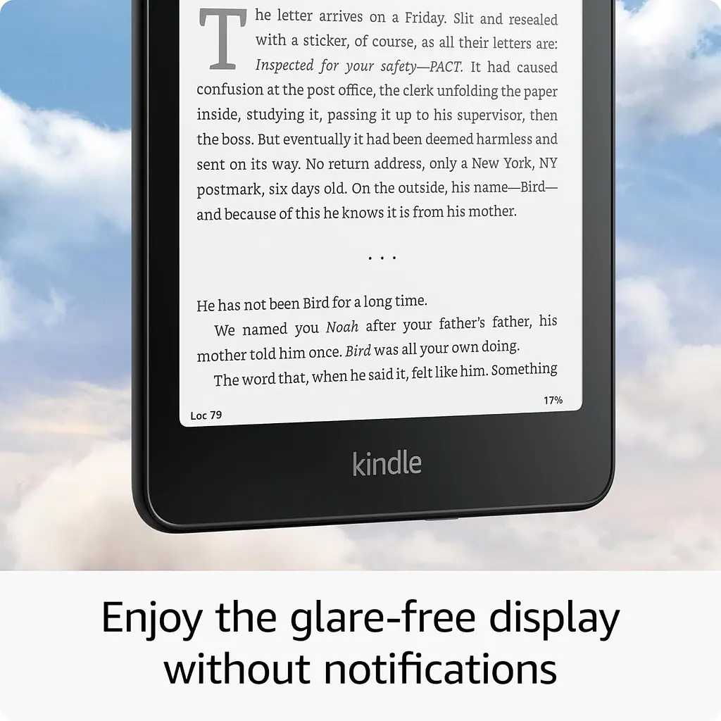 Електронна книга Kindle Paperwhite Signature Edition 2024 Metallic Raspberry, 32GB, дисплей 7 HD E Ink Carta, покриття антивідблиску, підсвічування, сенсорний екран, Bluetooth/Wi-Fi, захист від вологи, 300 dpi, рожева - фото 8