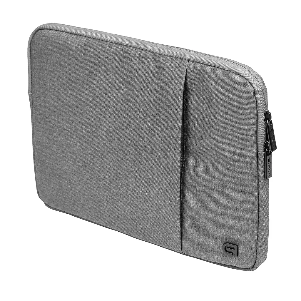 Сумка-чохол для ноутбука 13.3"", dark grey, нейлонова, ділова, міська, плоска з кишенею для аксесуарів, підходить для ноутбуків до 13.3"" або документів, ArmorStandart (ARM71692) - фото 2