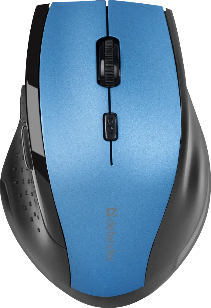 Миша бездротова Defender Accura MM-365 Wireless синя (52366)