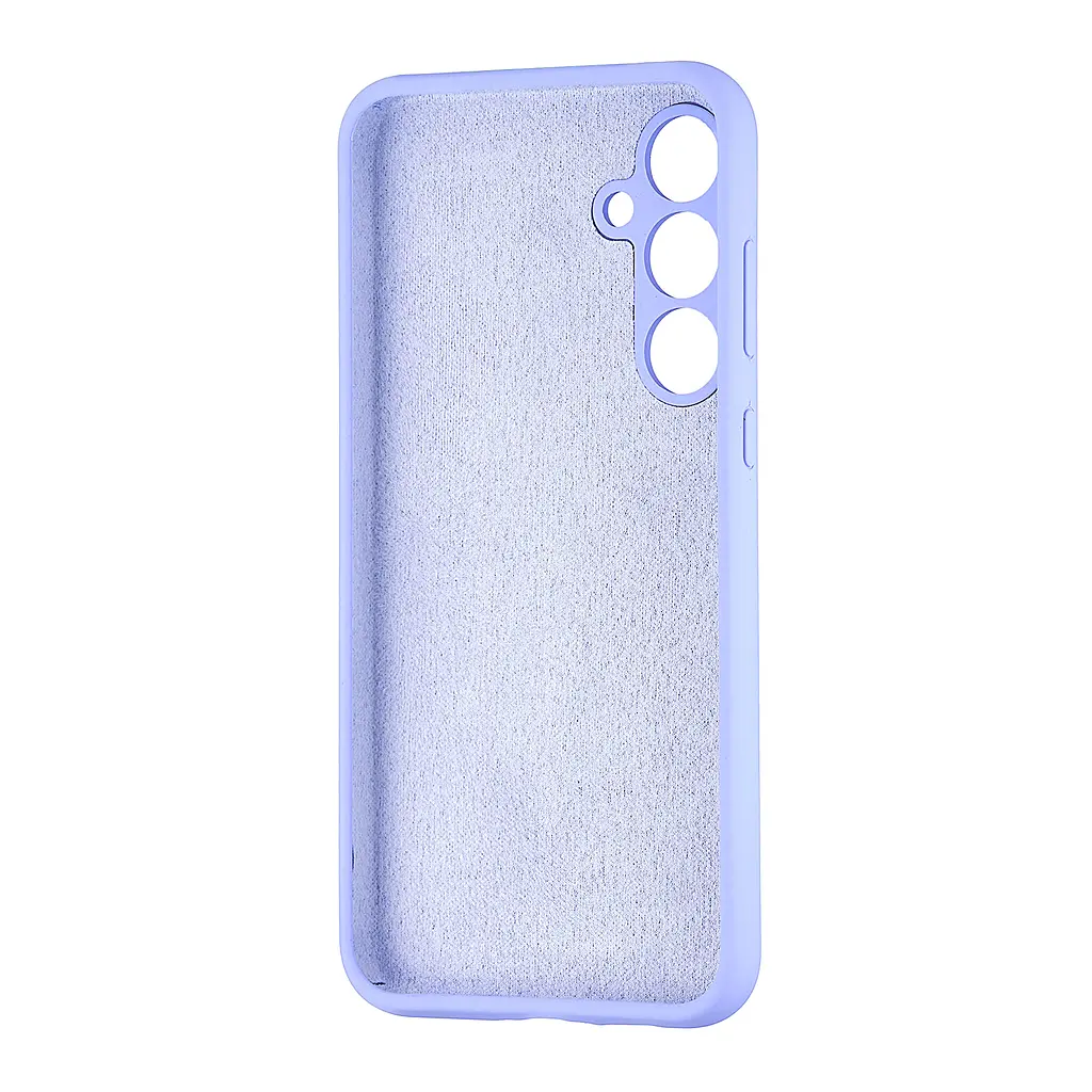 Чохол Silicone Case Samsung A55 (A556) Lilac Purple - фото 2