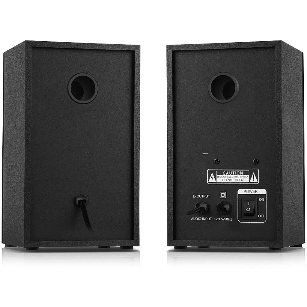 Компьютерные колонки 2.0 Real-El RS410 RGB Bluetooth Black 12 Вт - фото 7