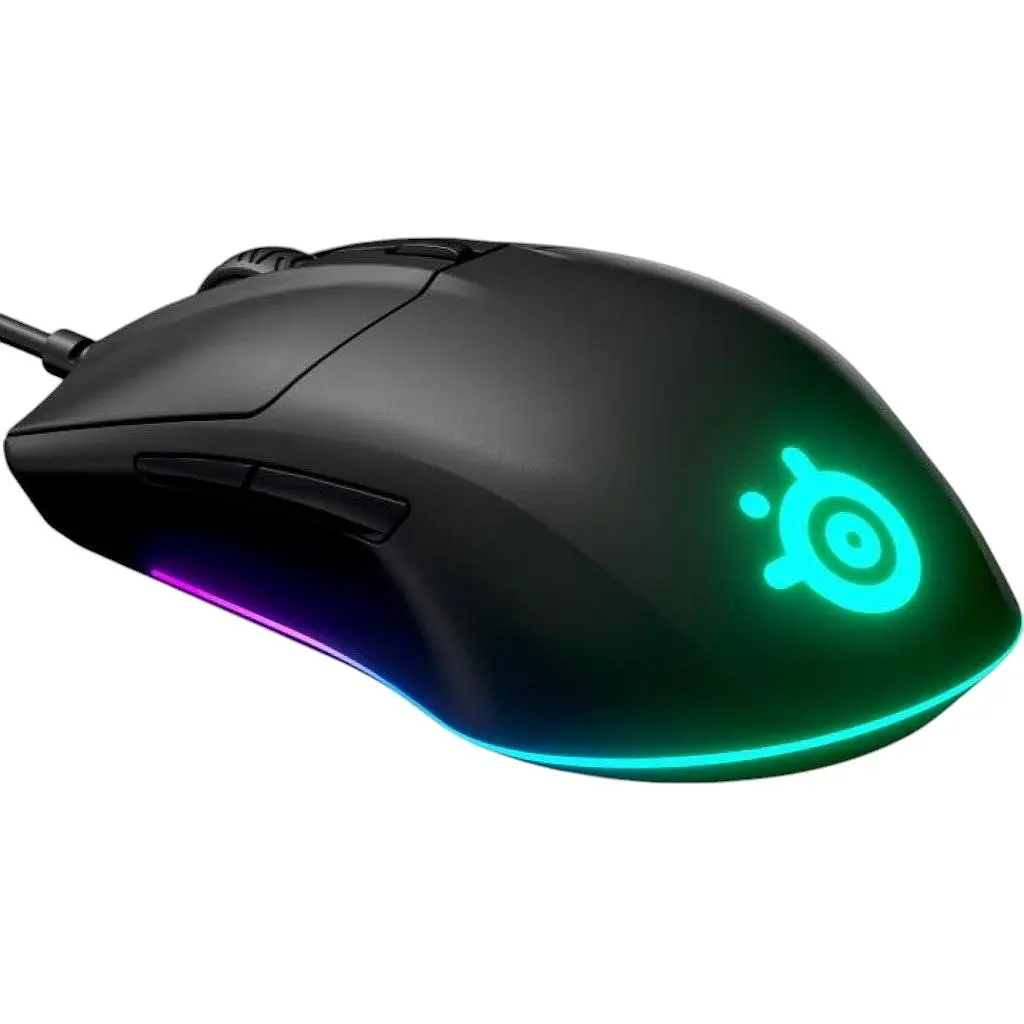 Мышь SteelSeries Rival 3 [62513] Black [64948] - фото 2