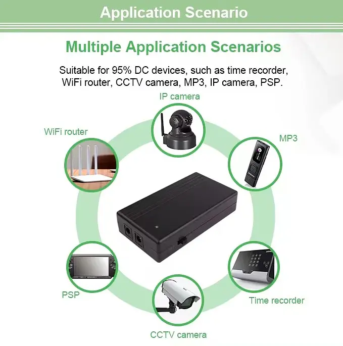 UPS ДБЖ безперебійне живлення для роутера/терміналу ONU Voltronic UPS120 12V 1A - фото 3