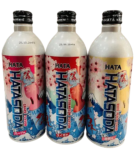 Газований напій Hata Soda Ramune Lychee 500мл - фото 5
