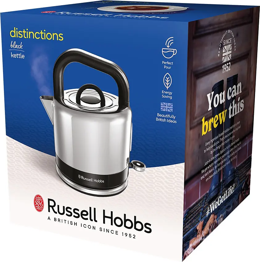 Russell Hobbs Електрочайник 26420-70 Distinctions, чорний - фото 8