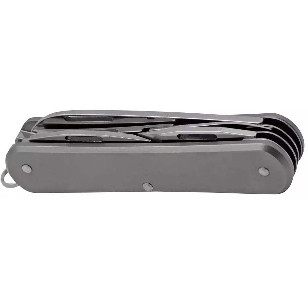 Ніж багатофункціональний Fox Vulpis Titanium Gray. 4 інструменти - фото 6