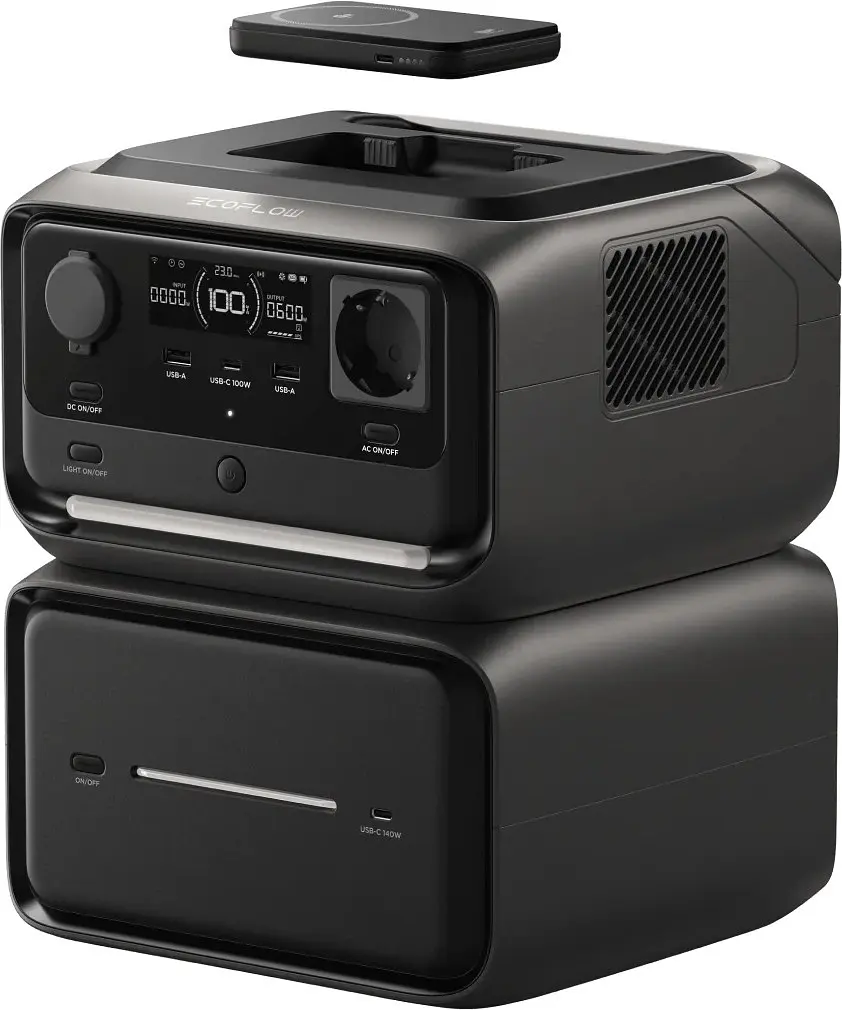 Зарядна станція EcoFlow RIVER 3 Max Plus Wireless (EFRIVER3MP-Wireless-EU-CBOX) - фото 2