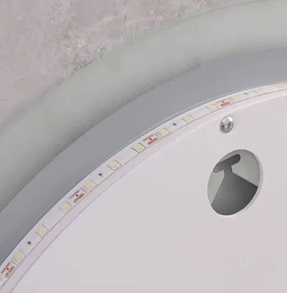 Дзеркало Mixxus Plain MC10-60 (годинник, LED-підсвічування, антизапотівання) (MI6013) - фото 8