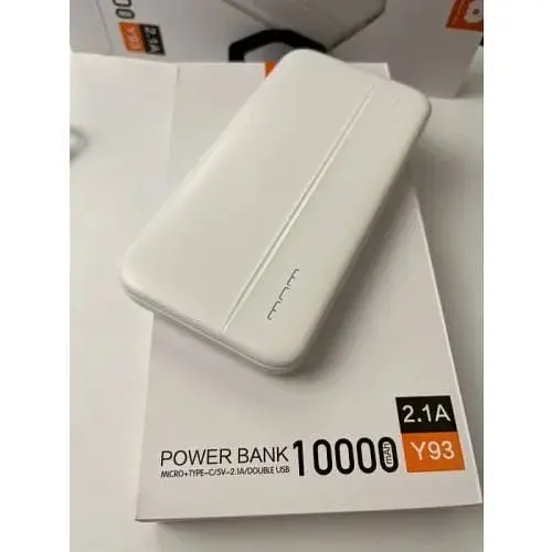 Внешний аккумулятор WUW Y93 10000 mAh белый - фото 4