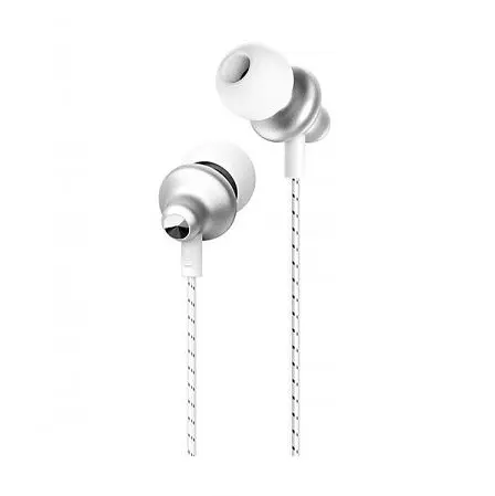 Наушники вакуумные Borofone BM42 белые - фото 2