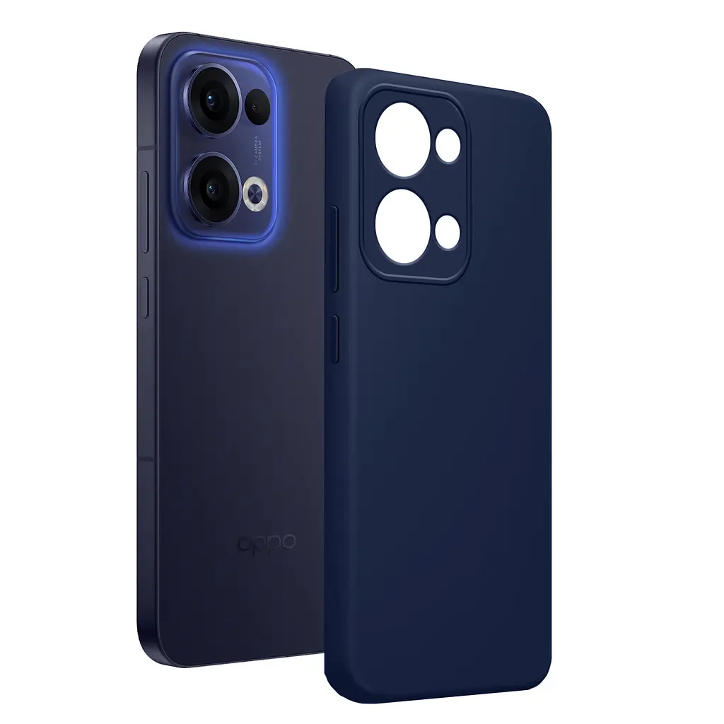 Чохол MAKE Oppo Reno13 5G Silicone Navy - фото 3