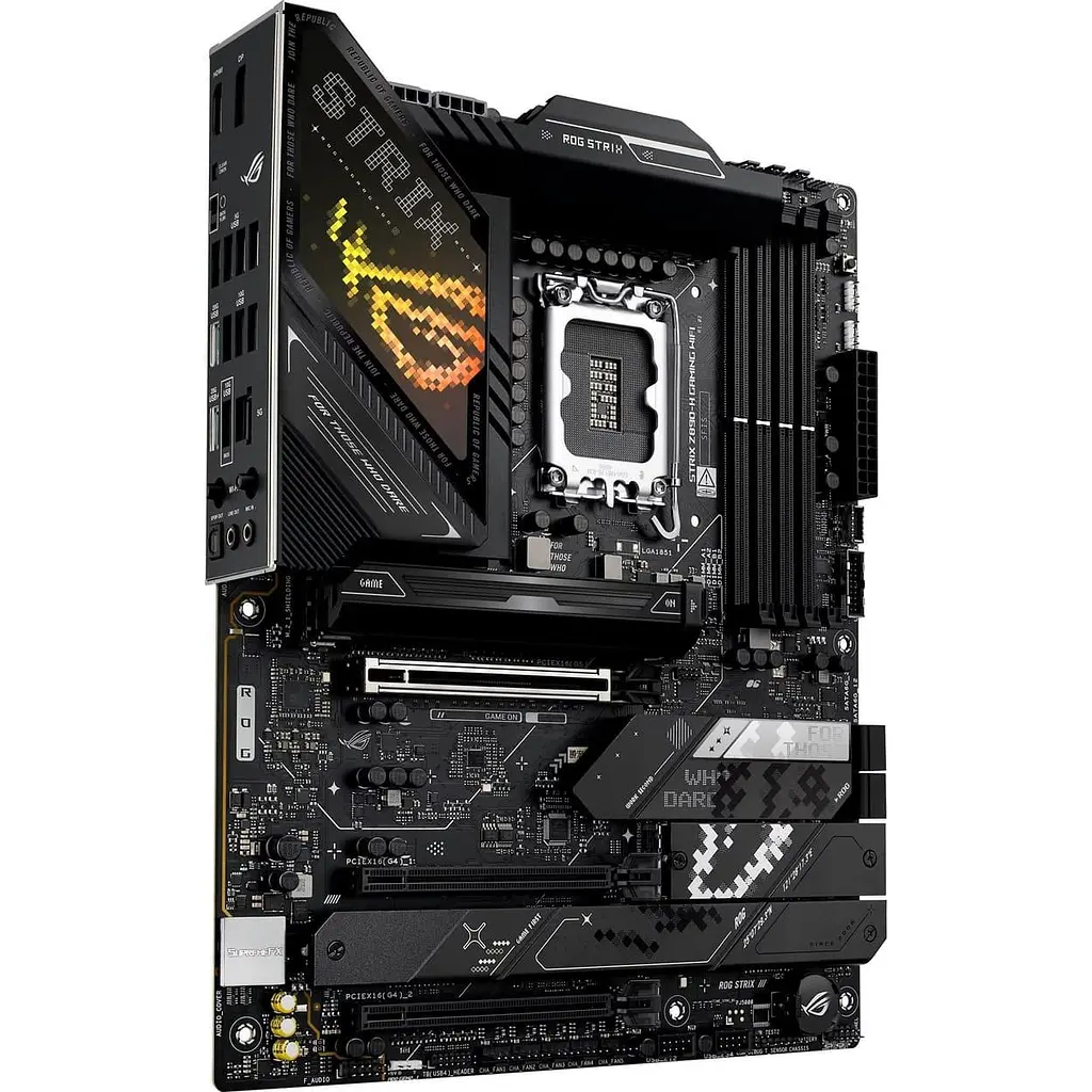 Материнська плата ASUS ROG STRIX Z890-H GAMING WIFI (ROG STRIX Z890-H GAMING WIFI) (Socket 1851, Intel Z890, ATX) - фото 4