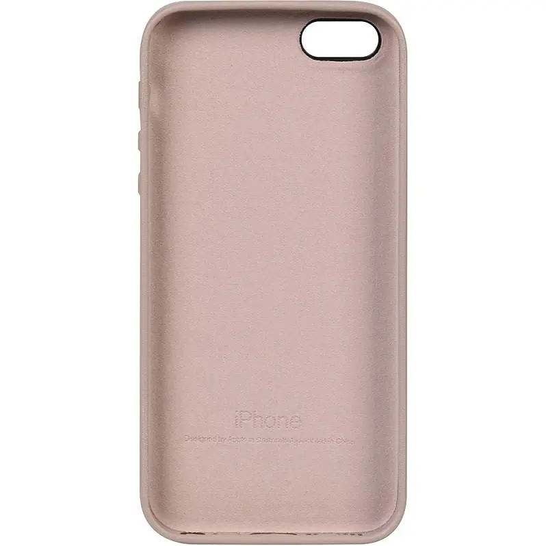 Чохол-накладка Toto Leather Case Apple iPhone SE/5s/5 Light Brown - фото 2